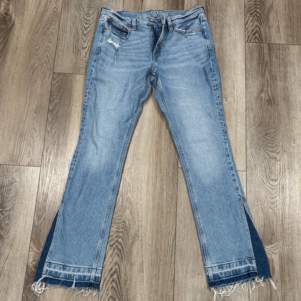 American Eagle Outfitters Light Blue Flare Jeans